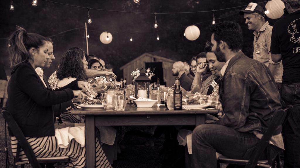 lincoln farm dinner for customers