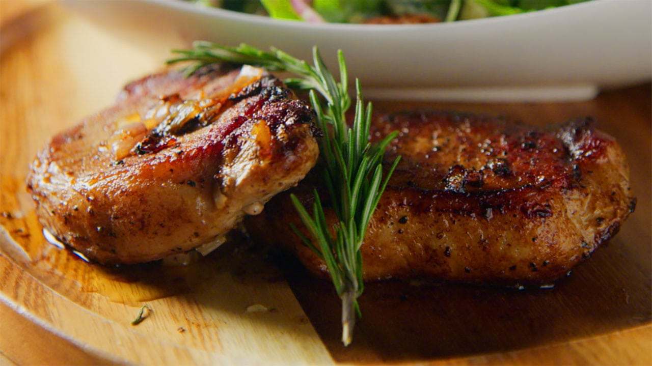 rosemary brined pork chops