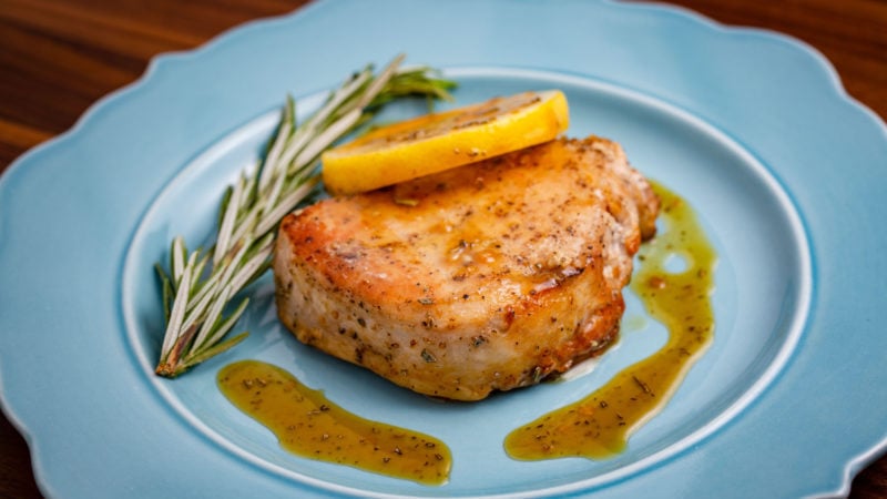 honey lemon pork chop