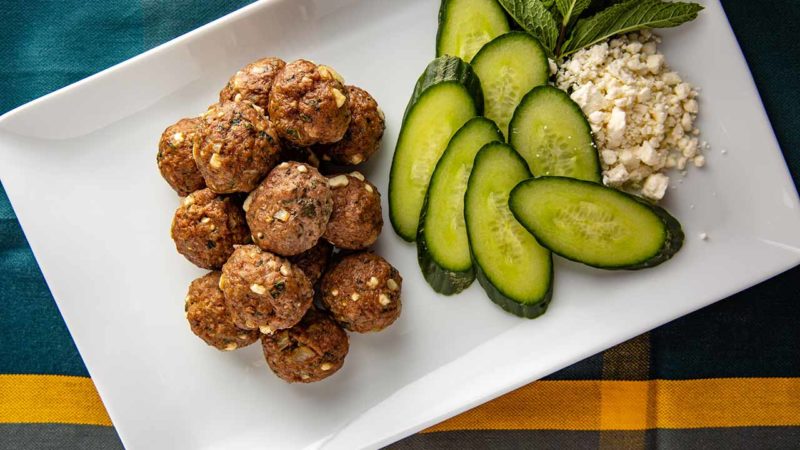 mediterranean meatballs