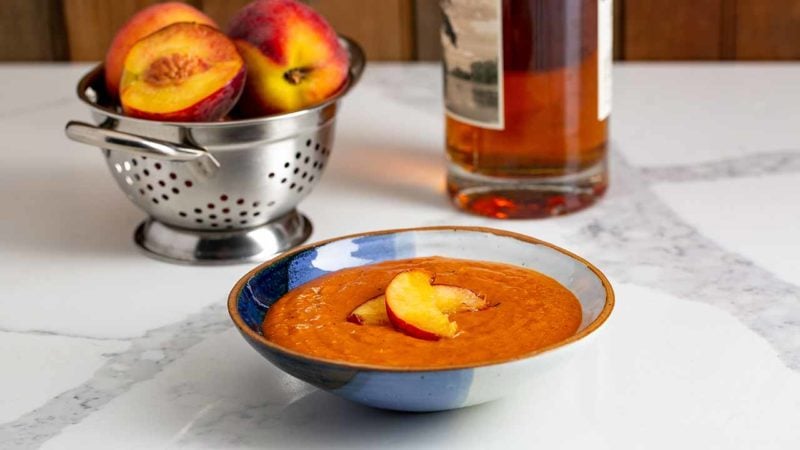 peach bourbon bbq sauce