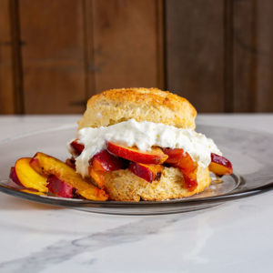 grilled peach shortcake recipe