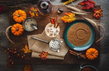 bourbon bacon spiced pumpkin cocktail