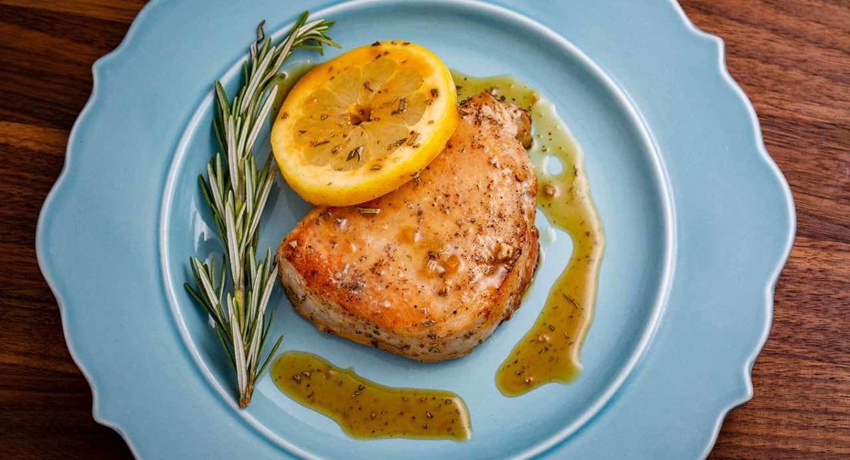 honey lemon pork chops