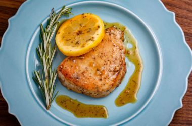 honey lemon pork chops