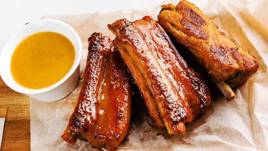 mustard bbq ribs
