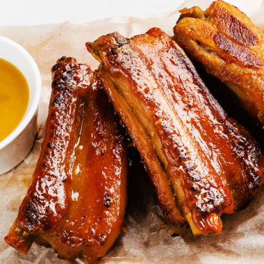 mustard bbq ribs