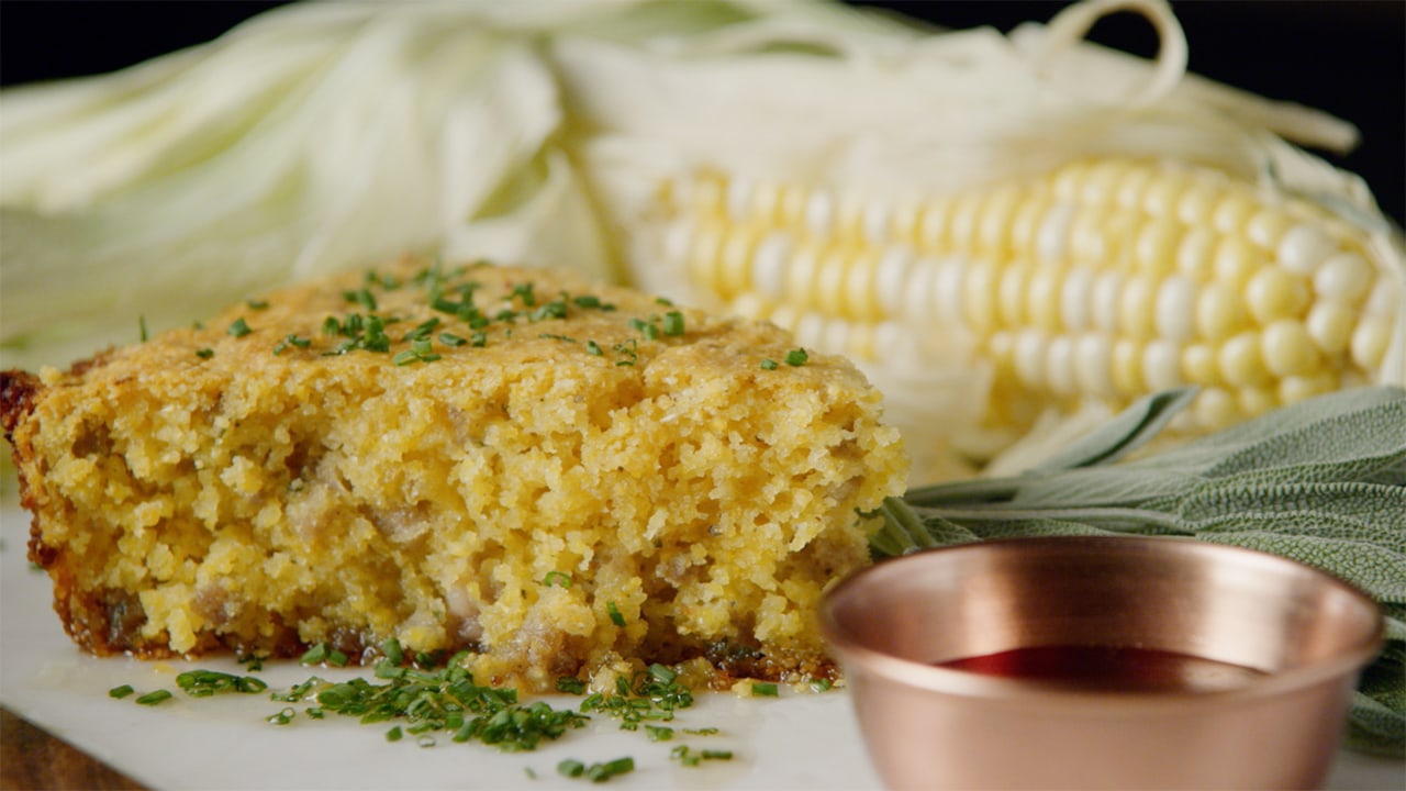 sausage cornbread