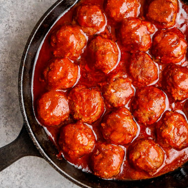 Honey BBQ meatballs
