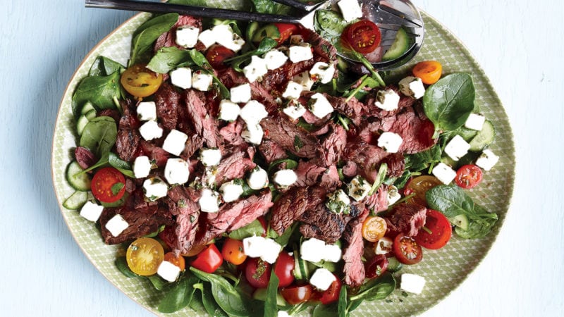 steak salad