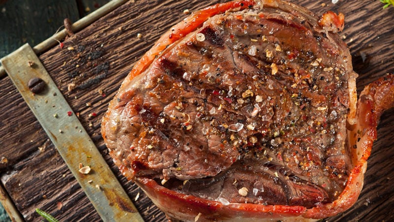 bacon-wrapped filet mignon