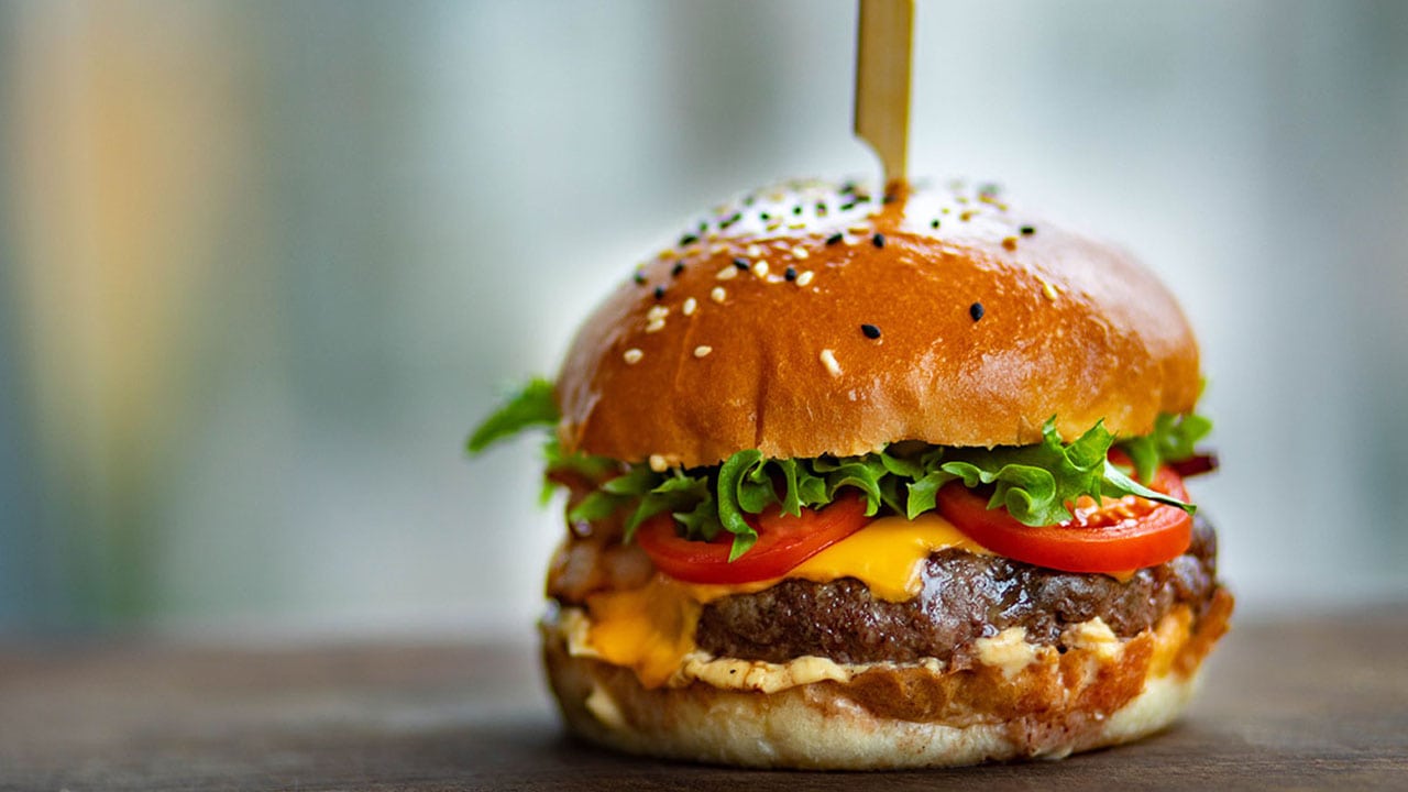 simple ingredient burger