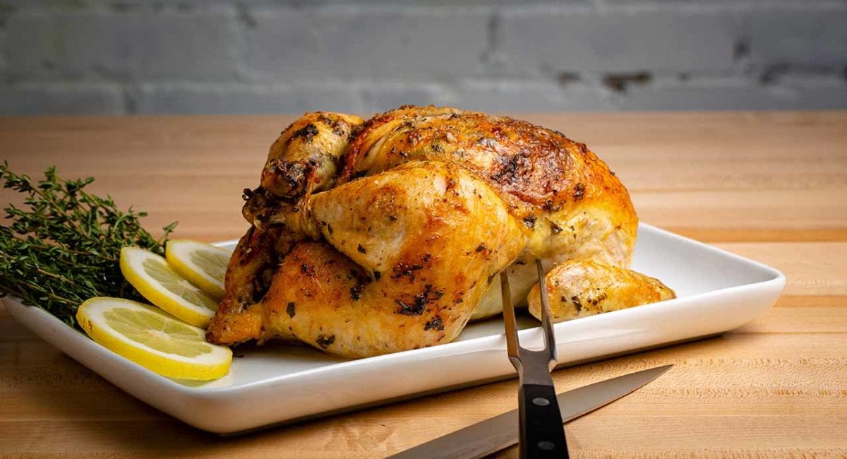 lemon herb roasted chicken