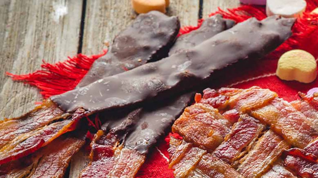 chocolate covered bacon
