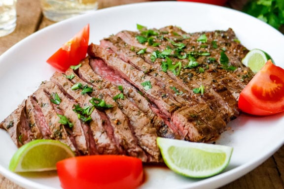 cilantro lime carne asada