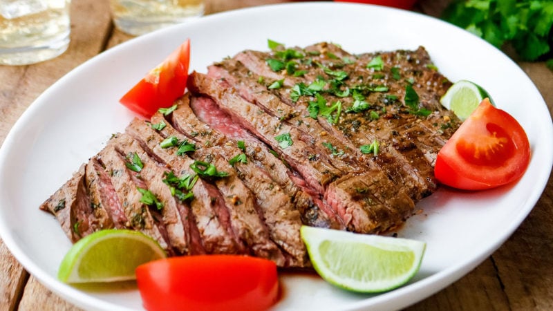 cilantro lime carne asada