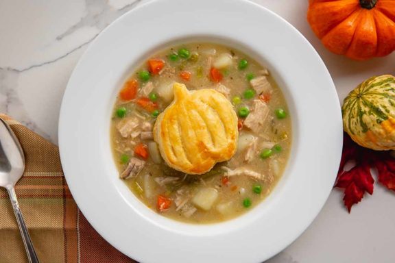 leftover turkey pot pie