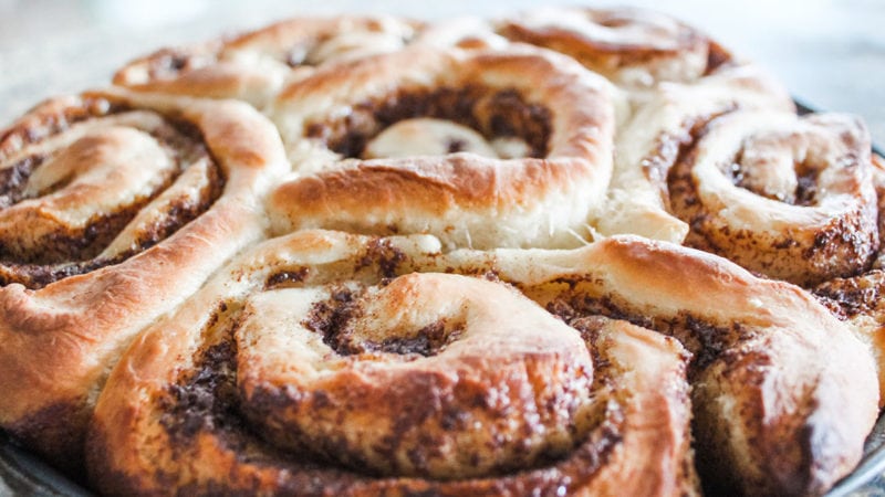 breakfast holidays cinnamon buns