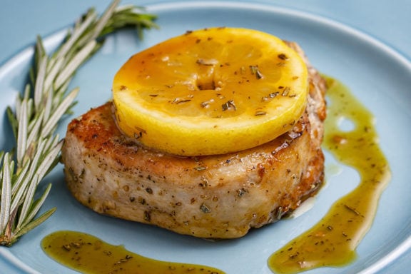 lemon pork chop recipe