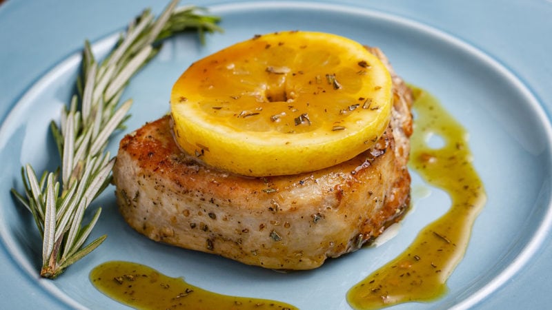 lemon pork chop recipe