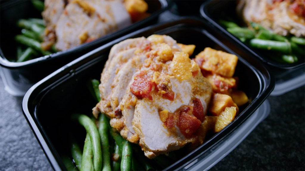 chipotlet orange pork loin meal prep