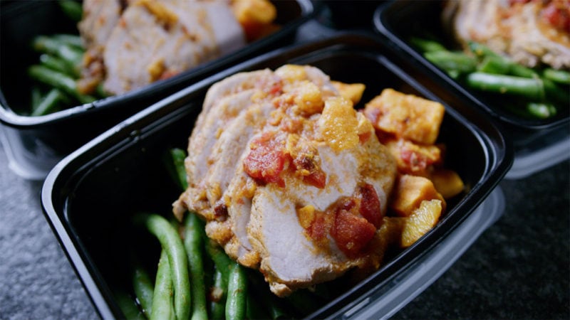 chipotle orange pork meal prep