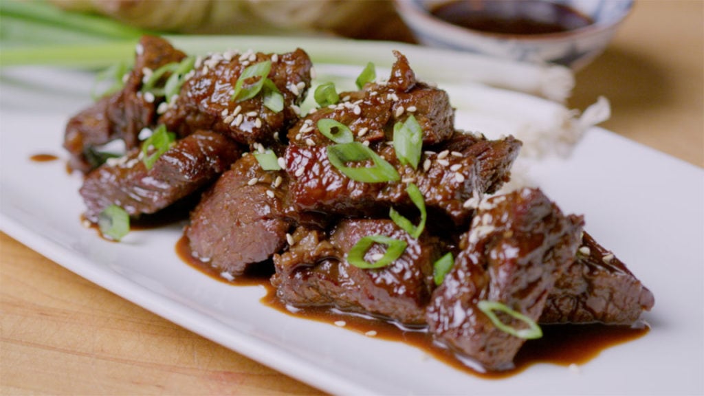 korean barbecue steak tips