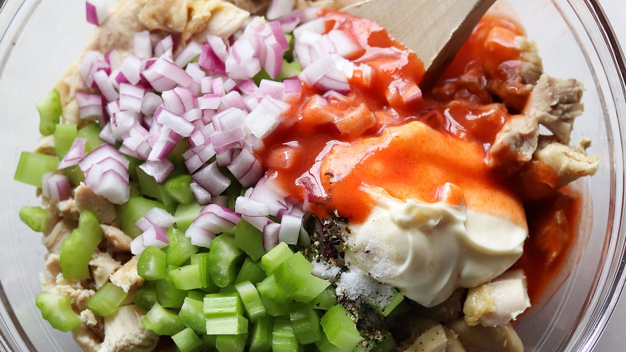 buffalo chicken salad recipe