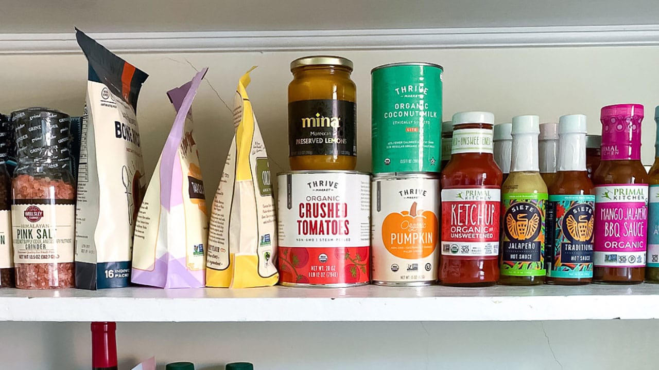 organized pantry