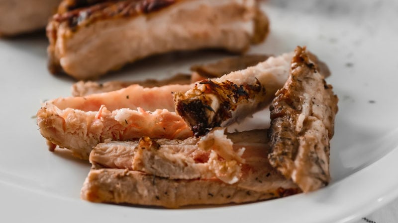 ribs cooked in the oven