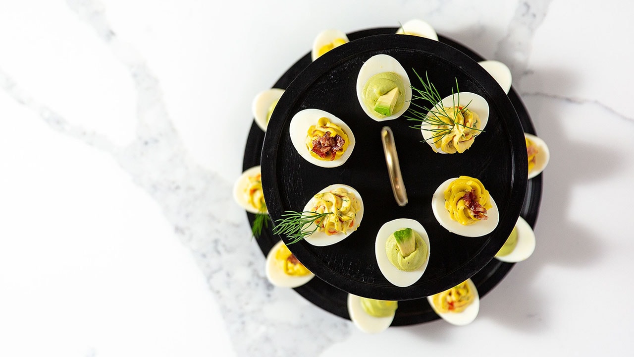 deviled eggs