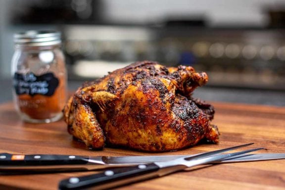 whole roasted chicken