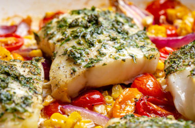 baked cod with tomatoes