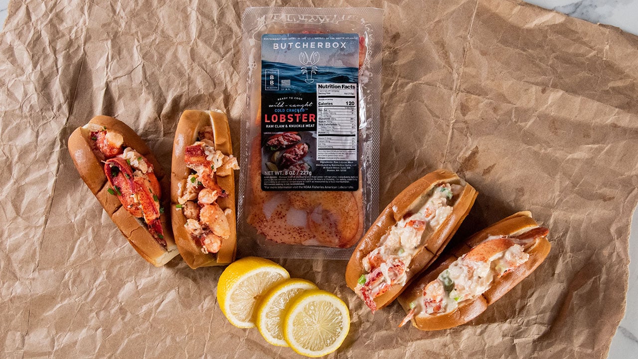 butcherbox lobster rolls