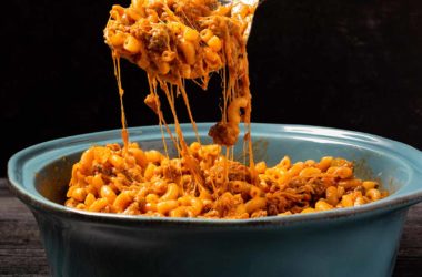 one-pot cheeseburger pasta