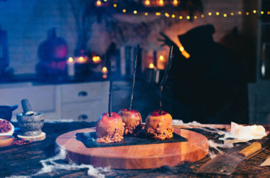 caramel bacon chocolate truffles