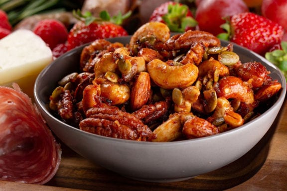 mixed candied nuts homemade