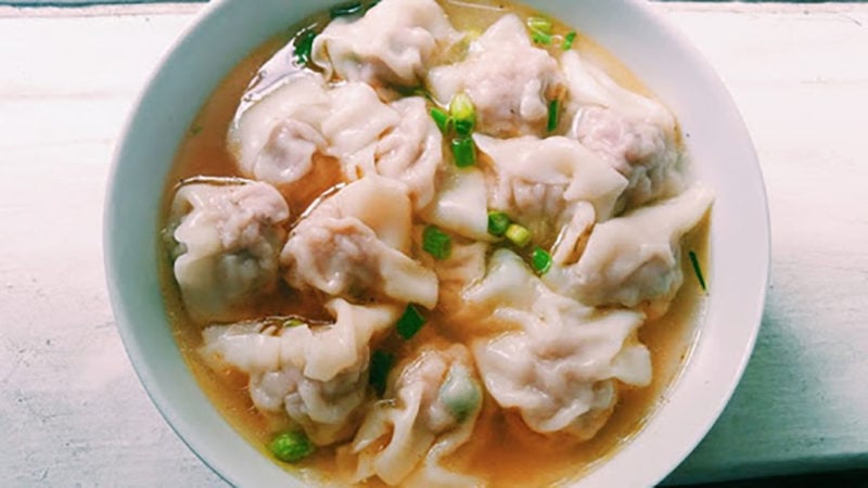 pork wonton soup