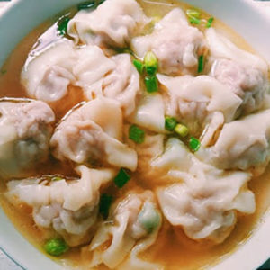 pork wonton soup