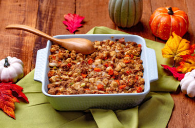 simple turkey stuffing with sage and butter