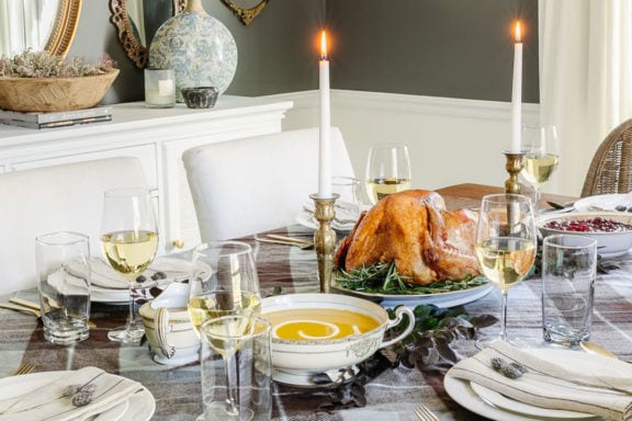 turkey centerpiece for thanksgiving meal