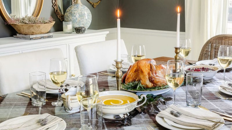 turkey centerpiece for thanksgiving meal