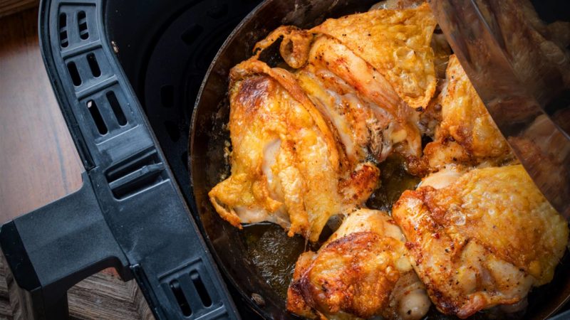 Air fryer chicken thighs