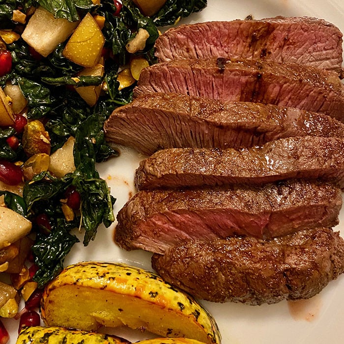 chipotle and cacao rubbed sirloin filet recipe