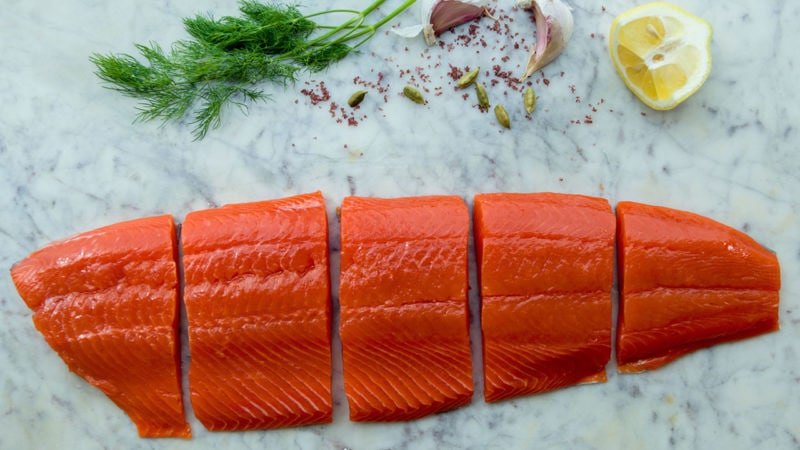 salmon as part of mediterranean diet