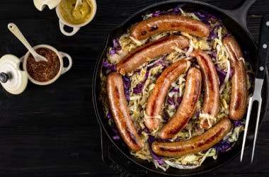 beer braised brats recipe