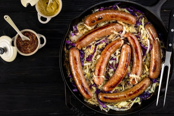 beer braised brats recipe