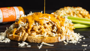 buffalo chicken melt recipe