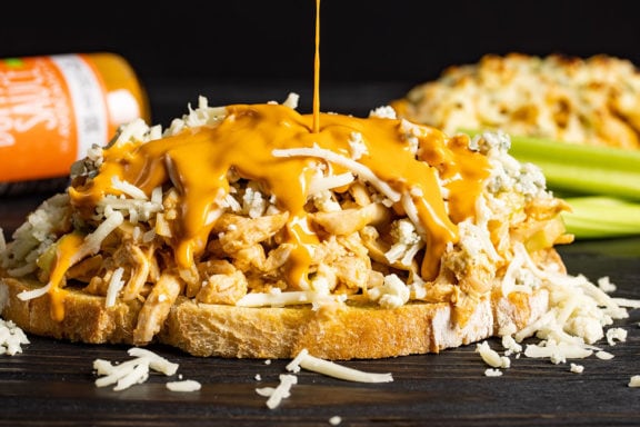 buffalo chicken melt recipe
