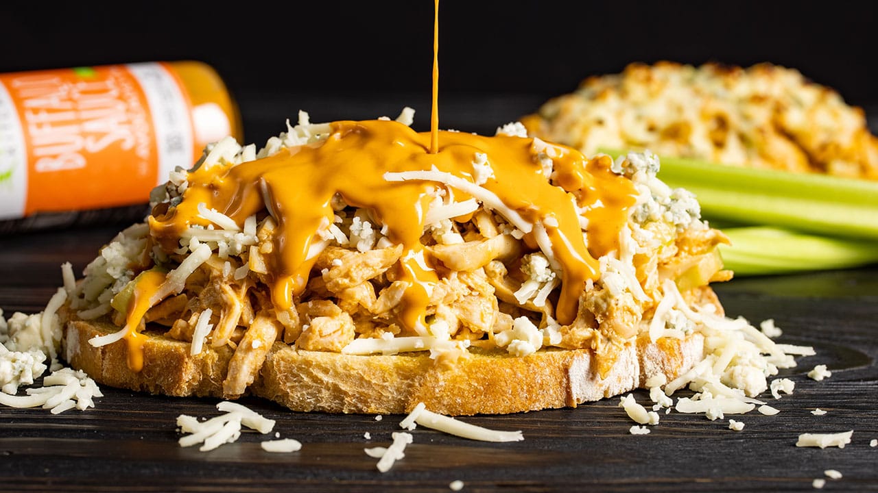 buffalo chicken melt recipe